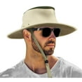 thumbnail image 1 of Maxmix Chapeau Sun à Grand Bord pour Hommes et Femmes Protection Sun Extérieur Chapeau Boonie / Ajustement Réglable, Chapeau d'Été Respirant pour Safari Randonnée Pêche - Beige, 1 of 9