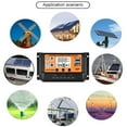thumbnail image 6 of MPPT Solar Panel Regulator Charge Controller Auto for Focus Tracking 12/24V USB Interface Modular LCD Screen Solar Contr, 6 of 9