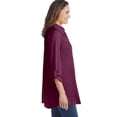 thumbnail image 3 of Woman Within Plus Size Button-Front Embroidered Tunic, 3 of 5