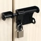 thumbnail image 3 of Cerradura de puerta ZHAOCHENG corredera 4 pulgadas acero inoxidable negro, 3 of 5