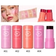 thumbnail image 3 of Jelly Blush Stick 3 In 1 Blush For Cheeks Lips Eyeshadow Moisturizing Contour Cream Long G8b9, 3 of 7
