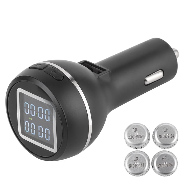 Capteurs de Pression des Pneus Externes, 4pcs Capteur de Pression des Pneus TPMS Capteur Voiture Accessoire Conception Révolutionnaire