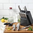 thumbnail image 3 of ® Knife Sets, German Stainless Steel Knife Block Sets with Built-in Sharpener, 3 of 7
