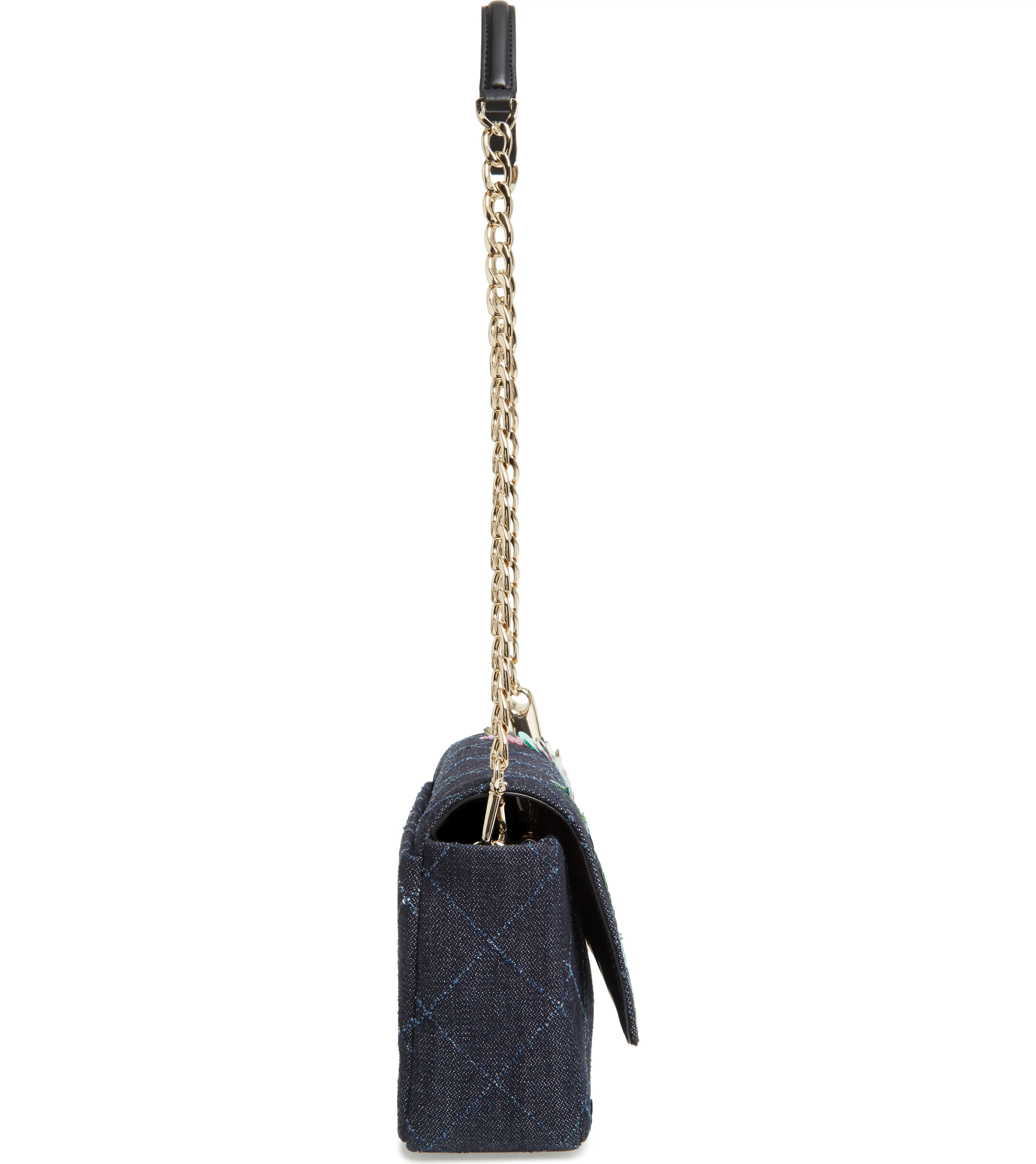 kate spade new york Emerson Place Hummingbird Serena Denim Shoulder Bag