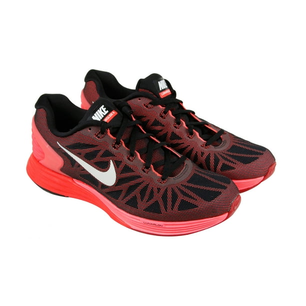 Estricto Riego Calma Nike Nike Lunarglide 6 Mens Black Mesh Athletic Lace Up Running Shoes -  Walmart.com