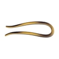 thumbnail image 5 of Unique Bargains 1 Pc Hair Pin U-shaped Hair Accessories 4.33"x1.57" Dark Brown Transparent Yellow, 5 of 5