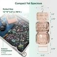 thumbnail image 6 of EVERFUN Travel Makeup Bag for Women Must Have Hanging Toiletry Bag Cosmetic Bag Organizer Accessories Kit, 6 of 9