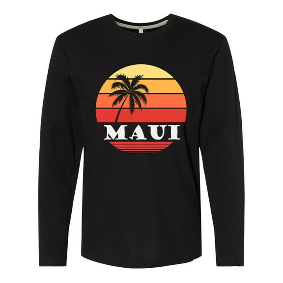 Inktastic Maui Hawaii Vacation Long Sleeve T-Shirt