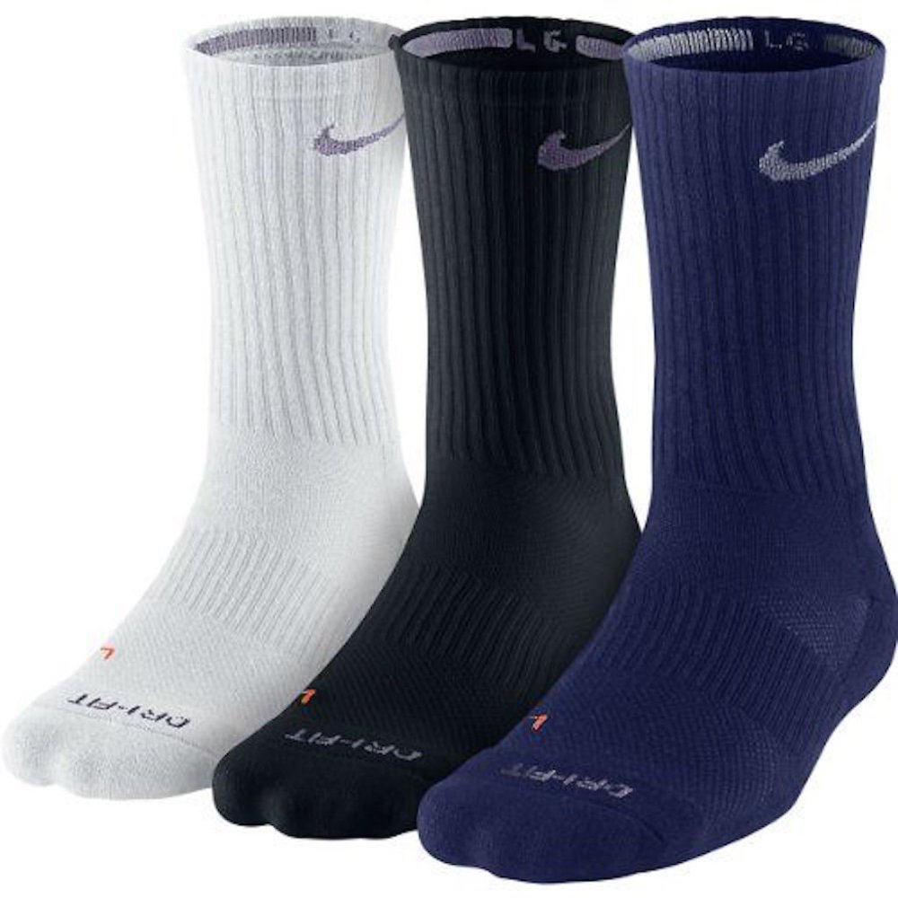 dri fit black nike socks