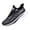 Black, variant on Mens Shoes Classic Lightweight Slip on Zero Drop Mens Work Shoe Lace Up Mesh Walking Sneakers Outdoor Work Shoes