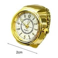 thumbnail image 6 of Skymirror Ring Watches Men Women Elastic Finger Watches Clear Round Dial Quartz Ring Watches for Valentine's Day, 6 of 8
