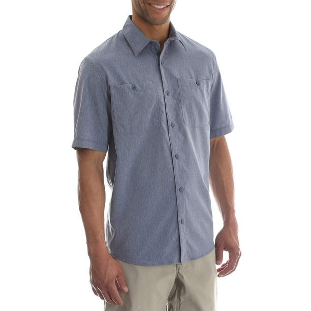 Big Men's Short Sleeve Utility Shirt - Walmart.com