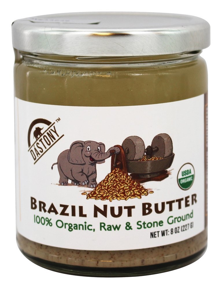 Dastony 100 Organic Brazil Nut Butter 8 oz.