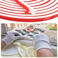 thumbnail image 5 of Uxcell 20 ft Silicone Weather Stripping Door Seal Strip, , 0.35" x 0.24", White, 5 of 7