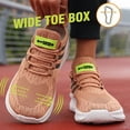 thumbnail image 2 of Men's Wide Toe Running Shoes Lightweight Breathable Walking Sneakers for Fitness, Hiking, Trekking, Camping, Daily Commuting, and Casual Outdoor Wear, 2 of 10