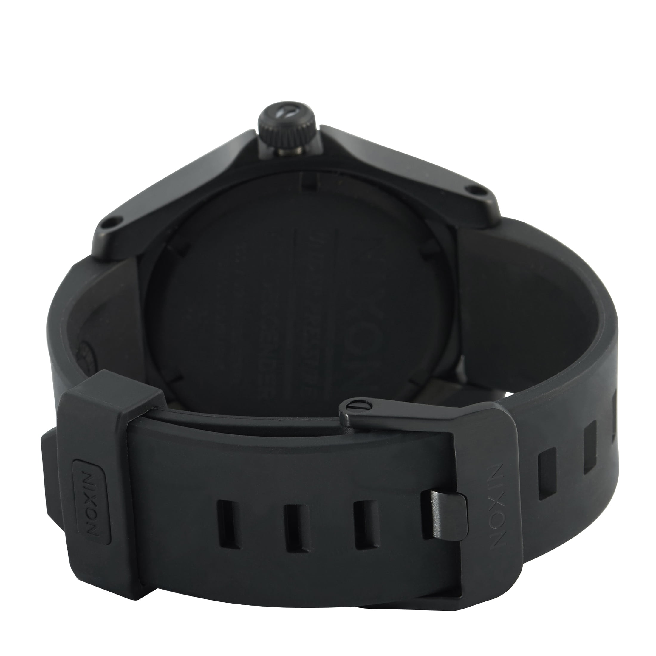 Nixon Men s A960001 00 Descender Sport Swiss Quartz Black Watch Walmart