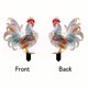 thumbnail image 5 of Decoraciones acrílicas de gallos y gallinas para el jardín Estatuas acrílicas de gallinas para el jardín, el patio trasero, la cocina y como adornos, 5 of 8
