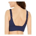 thumbnail image 2 of NIKE Women's Blue Stretch Removable Cups Lined Adjustable Essential Scoop Neck Swimsuit Top M, 2 of 2