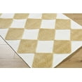 thumbnail image 2 of BoutiqueRugs Bosley Contemporary Area Rug - Machine Washable - White, Mustard - 5' x 7'2", 2 of 6