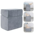 thumbnail image 1 of Reposapiés ROYALAY ajustable para colocar debajo del escritorio, espuma de alta densidad, color gris, 1 of 7