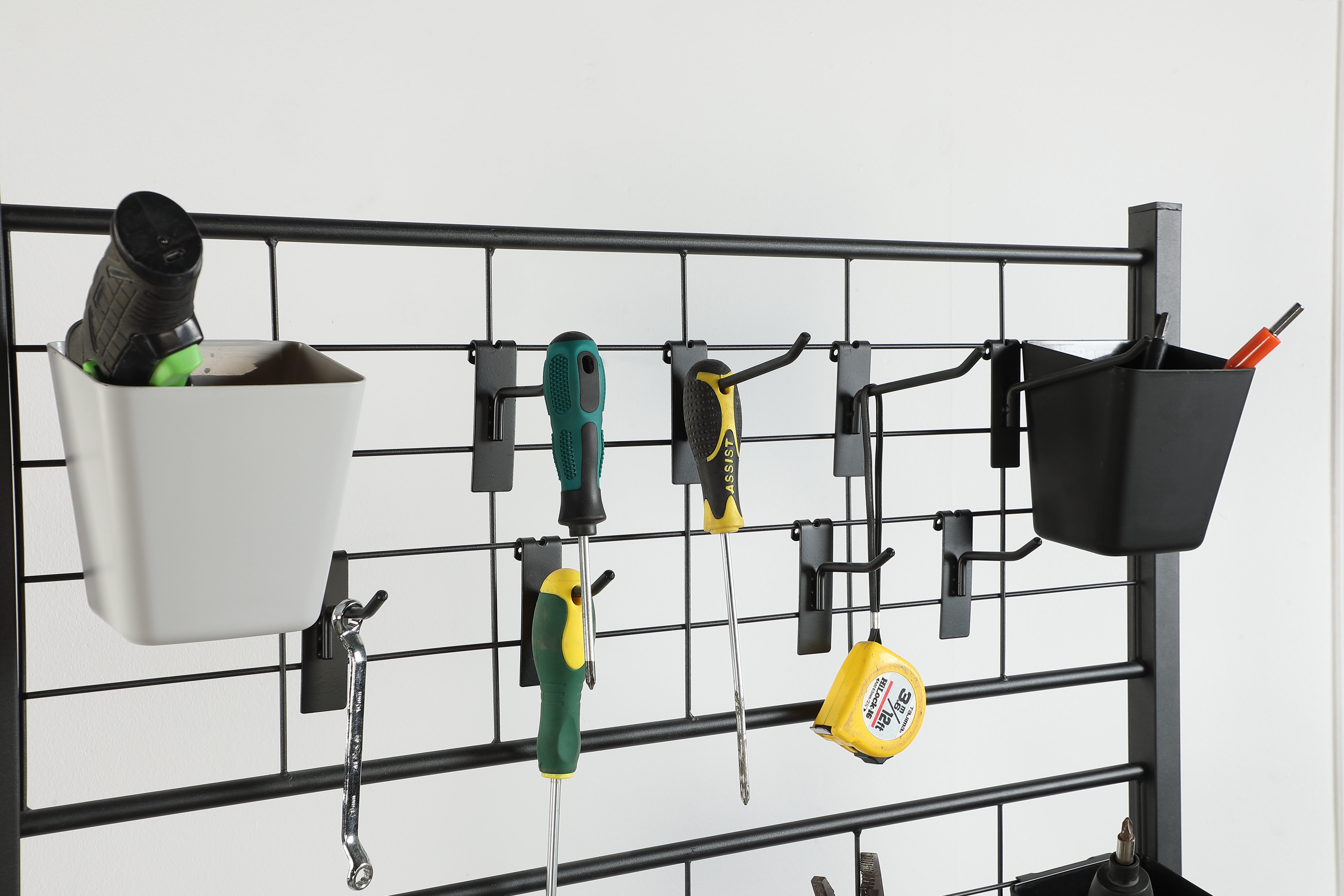 Proman Products Handyman Garage 4-Tier Storage Shelf Rack with Accessories for Garage, Kitchen, Home, Bathro0m, 30.5" W x 12" D x 66" H