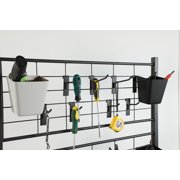 Proman Products Handyman Garage 4-Tier Storage Shelf Rack with Accessories for Garage, Kitchen, Home, Bathro0m, 30.5 W x 12 D x 66 H