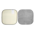 thumbnail image 5 of Kashi Home 16"x16" Memory Foam Chair Seat Cushion Pad for Kitchen, Dining Room, Patio Chairs, Set of 2, Grey, 5 of 5