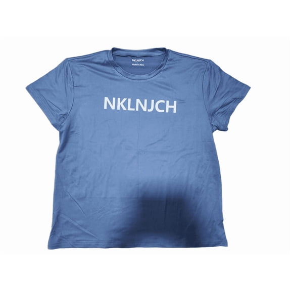 NKLNJCH T-Shirt Women Men Casual Crewneck Short Sleeve Fashion Tee