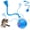 Blue, variant on Interactive Cat Toy,Cat Toys for Indoor Cats,Automatic Ball Toy,Upgraded Speedy Tail Moving Cat Chase Ball Toy,Kitten Toy for Bored Indoor Adult Pets (Gray)