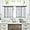 Grey, variant on Kitchen Window Curtains Over Sink,Short Sheer Curtains 2 Panels,Rod Pocket Semi Sheer Half Kitchen Curtains Light Filtering Short Window Curtains For Kitchen, Cabinet, Basement