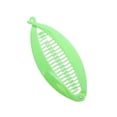 thumbnail image 2 of Set of Two Green 5 Inch Banana Clip Hair Clincher Rounded Edges Hair Comb, 2 of 4