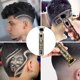 thumbnail image 5 of Recortadora de cabello inalámbrica eléctrica para hombres, cortadora de cabello recargable profesional, con pantalla LCD, 5 of 5