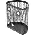 thumbnail image 5 of Portalápices magnético YONGSHENG cesta para bolígrafos de malla de acero inoxidable con 2 compartimentos organizador de almacenamiento de utensilios de escritura de Metal, 5 of 5