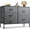 Gray, variant on CONCETTA Dresser Storage with 5 Drawers,Storage Organizer for Closet, Suitable for Home And Office Use, Black