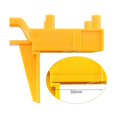 thumbnail image 2 of Woodworking Straight Hole Puncher Plastic Handheld Board Puncher Woodworking Positioner, 2 of 5