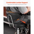thumbnail image 3 of VEVOR Shop Stool Adjustable Garage Seat 300 lbs Load with Backrest & Wheels, 3 of 9