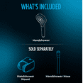 thumbnail image 5 of TOTO TBW03003U2#CP L Series Classic Five Spray Modes 4 inch 2.0 GPM Handshower, 5 of 5