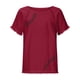 thumbnail image 4 of Camiseta de manga corta estampada casual para mujer OAVQHLG3B Store  lin121212, 4 of 5