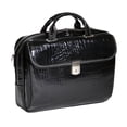 thumbnail image 1 of McKlein 35525 Ensemble Noir Cuir Moyen pour Ordinateur Portable Dames, 1 of 4
