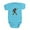 Turquoise, variant on CafePress - PEACE UP Body Suit - Cute Infant Bodysuit Baby Romper - Size Newborn - 24 Months