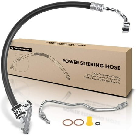 A-Premium Power Steering Hose Pressure Hose Line Assembly Compatible with Kia Soul 2010-2011 L4 1.6L Pump To Gear/Rack Pinion
