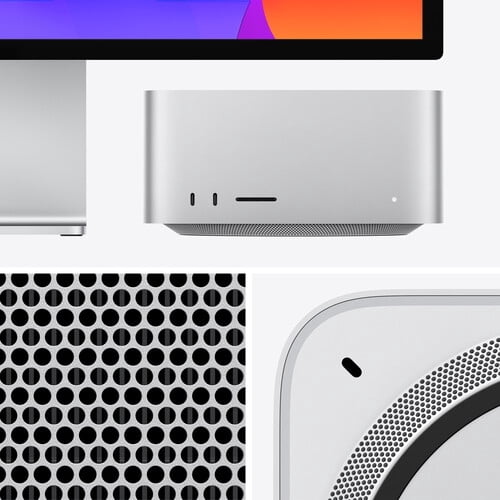 Apple Mac Studio (2022) Apple M1 Max chip 24-core GPU - 2TB -Storage Silver - 32GB RAM