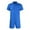 Blue Pants for Men, variant on safuny Men's Shorts Jumpsuit Rompers Summer Sale Short Sleeve Lapel Pocket Button Solid Fit Trendy Trousers Fashion Green XXXL