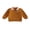 Yellow, variant on RUINIXCW Toddler Boy Thanksgiving Pullover Sweatshirt Quarter Zipper Lapel Neck Long Sleeve Croissant/Turkey Embroidery Tops