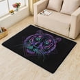 thumbnail image 2 of Tiger Rugs for Bedroom - Tiger Rug & Home Decor, 2x3 Area Rug, Neon Tiger Head Rugs for Entryway, Washable Non Slip Soft Low Pile Small Indoor Door Mat, Boys Wildlife Carpet & Room Decorations, 2 of 7