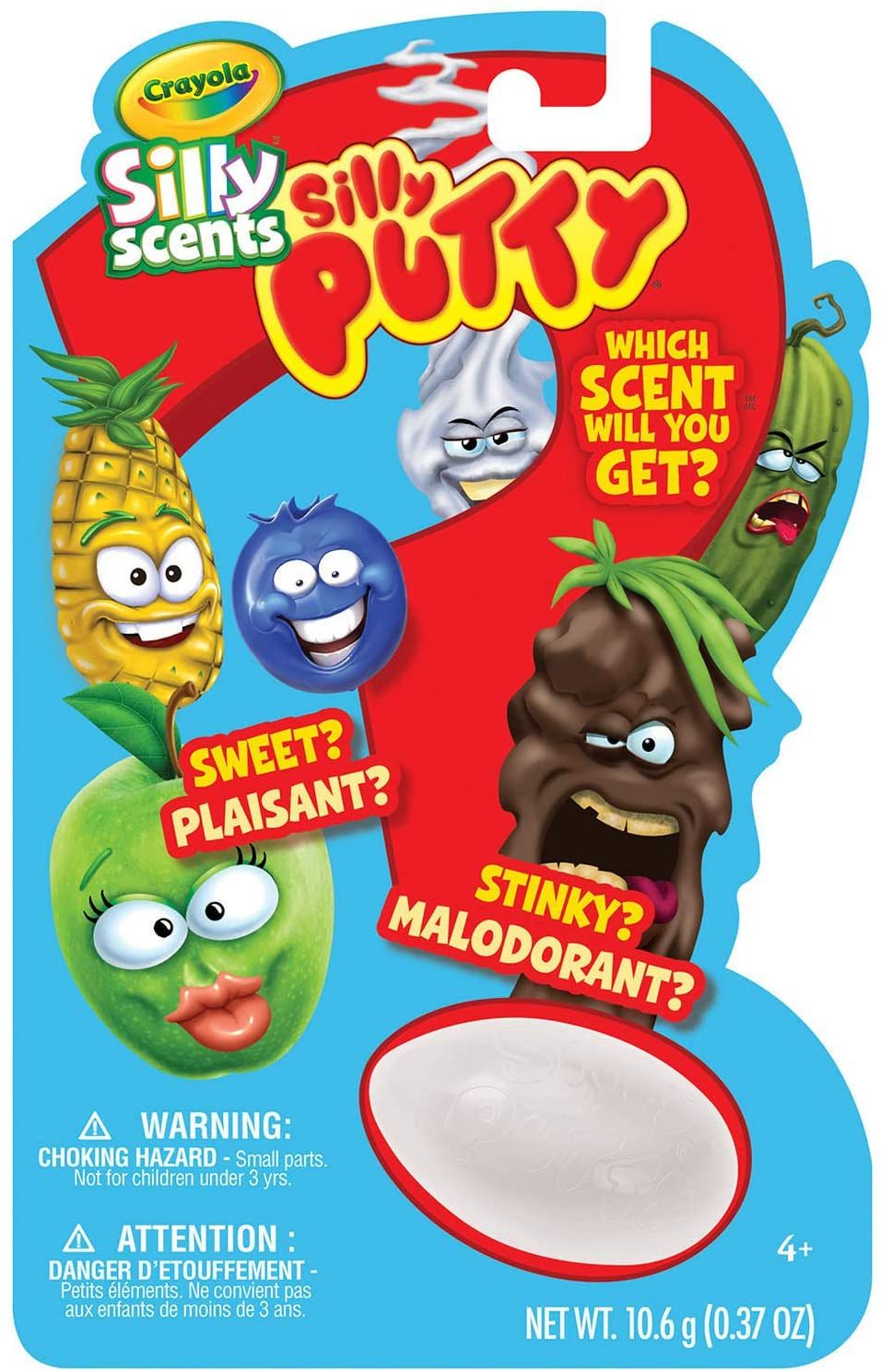 Crayola Silly Scents Sweet or Stinky Mystery Silly Putty Safe and