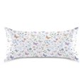 thumbnail image 3 of Haosy Satin Pillowcase for Hair and Skin Standard Cooling Silk Pillow Case with Envelope Closure Butterflies and Flowers 20"x30", 3 of 9