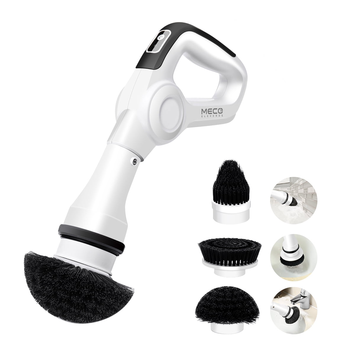 Electric Spin Brush Cordless Tub Scrubber High Power Rotation Cleaning Tools for Bathtub