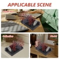 thumbnail image 2 of KAKOWELY model pieces shelf Model Pieces Shelves Stand Plastic Parts Shelf Tool Action Figures Placing Rack Model Action Figures Stand Compatible For Gundam, 2 of 4