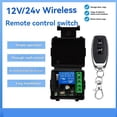 thumbnail image 3 of 2X Interruptor de Control Remoto Inalámbrico de 433 MHz, Relé , Interruptor de Control Remoto de 12 V para Control de Bomba de Agua de Motor de Puerta de Garaje, 3 of 7